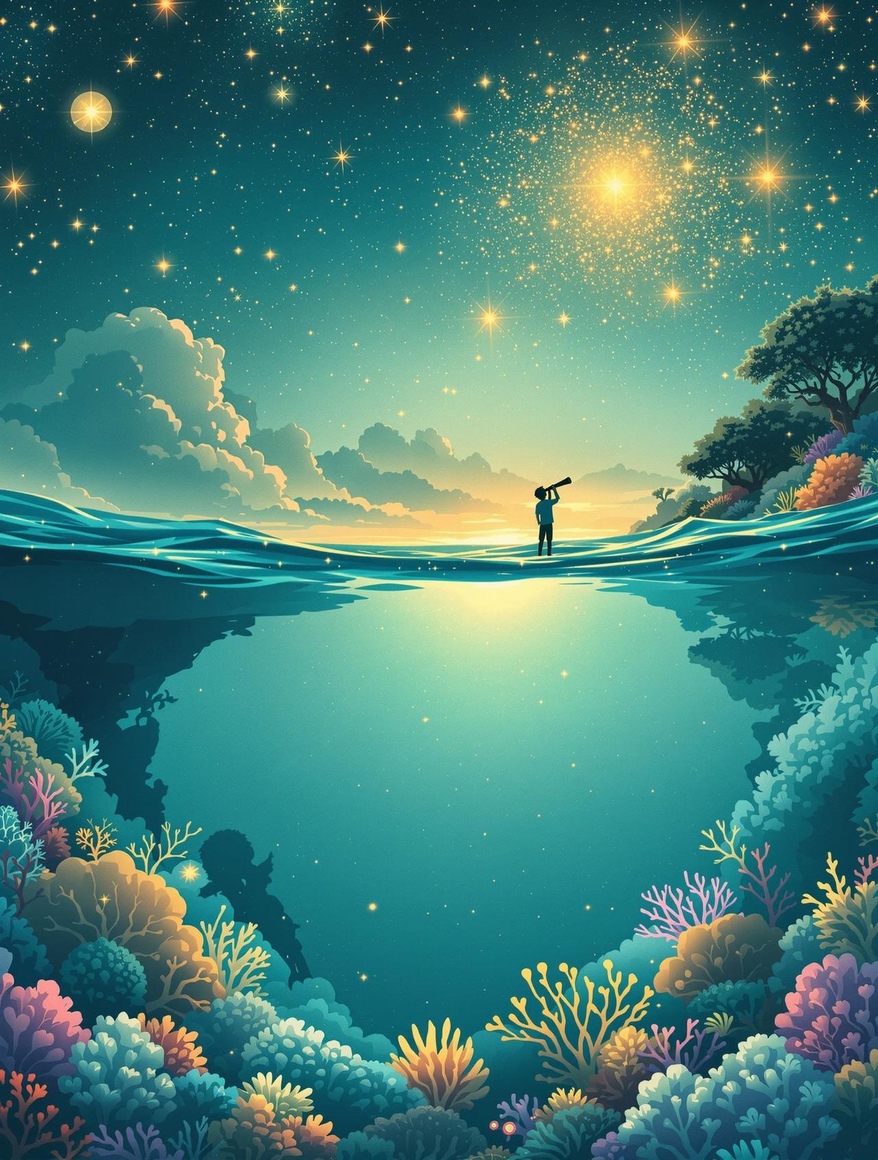 AI短剧大全 - 星与海的约定 AI短剧大全作品 - 星与海的约定,双向奔赴题材动漫短剧